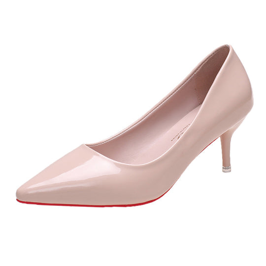 Damen elegante Stiletto-Pumps mit modischer Spitzenform R&B