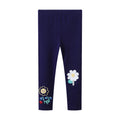 Mädchen Leggings mit verspielter Blumenapplikation R&B
