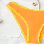 Damen Bikini-Set mit modischen Trägern und elastischem Bund R&B