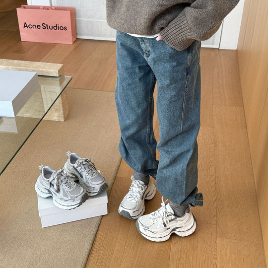 Damen Sportliche Sneaker mit dämpfender Sohle und atmungsaktivem Obermaterial R&B