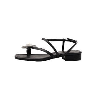 Damen Elegante Sandalen mit modischem Blütenakzent R&B