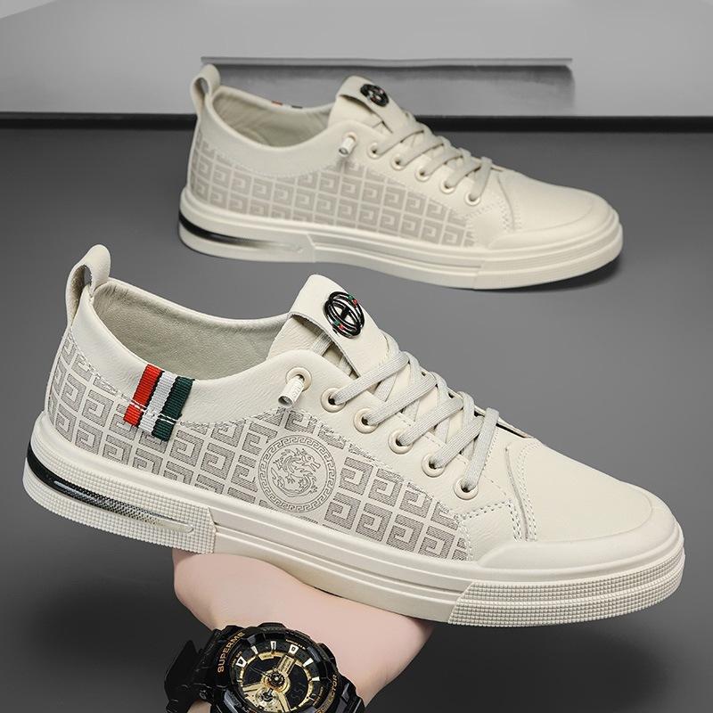 Damen modische Sneakers aus hochwertigem Leder mit strapazierfähiger Laufsohle R&B