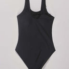 Damen Einteiliger Badeanzug mit stilvollem Farbblock-Design und figurförderndem Schnitt R&B