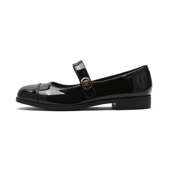 Damen Ballerinas mit eleganter Riemchenverzierung und modischem Kontrastdesign R&B