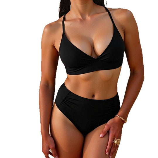 Damen Hoch taillierter Bikini R&B