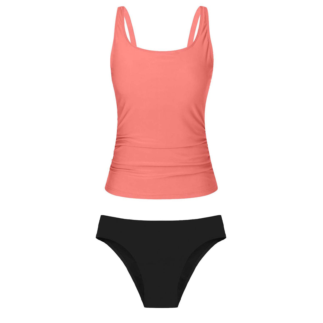Damen Bikiniset mit floralem Oberteil und klassischem Unterteil R&B