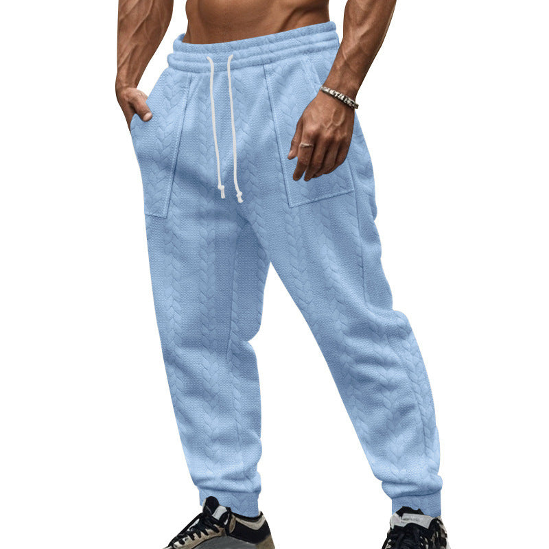 Herren bequeme Freizeithose mit innovativem Kordelzug und zwei praktischen Taschen R&B