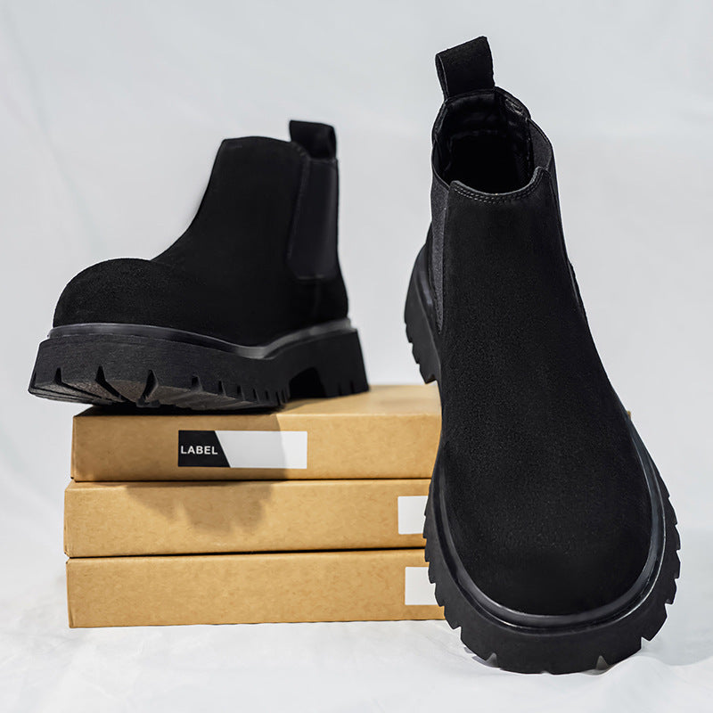 Damen Chelsea-Stiefel mit rutschfester Profilsohle und robustem Obermaterial