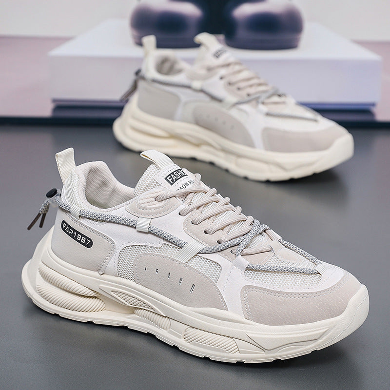 Damen Sportliche Sneakers mit atmungsaktiver Netzstruktur und dämpfender Sohle