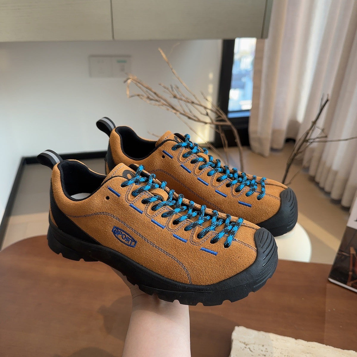 Damen Atmungsaktive Outdoor-Sneaker mit rutschfester Sohle R&B