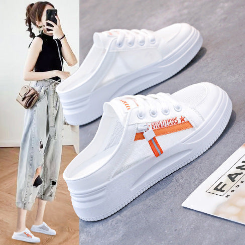 Damen Slip-On Sneakers mit atmungsaktiver Mesh-Konstruktion und komfortabler Sohle R&B