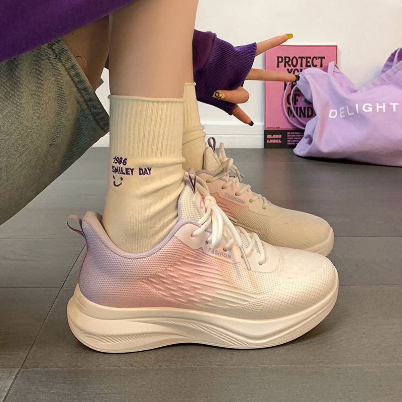 Damen Modische und leichte Laufschuhe mit flexibler Dämpfungstechnologie R&B