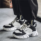 Damen Sportliche Chunky Sneakers mit atmungsaktiver Mesh-Oberfläche und stabiler Profilsohle R&B