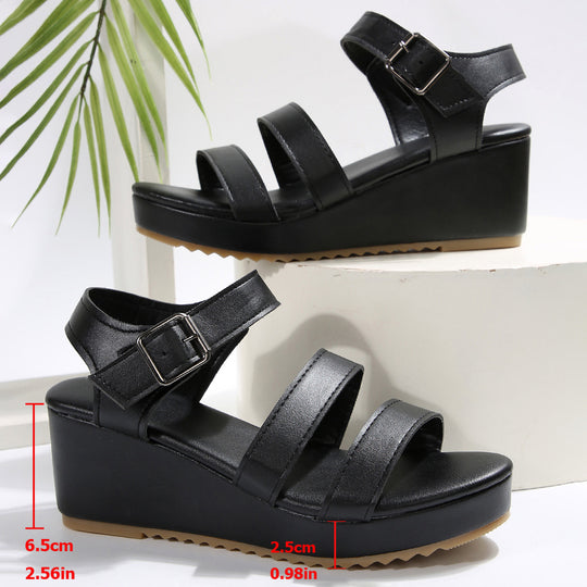 Damen Komfortable Wedge-Sandalen R&B