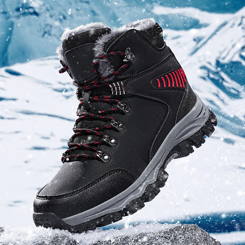 Damen Isolierte Winterstiefel mit rutschfester Sohle und atmungsaktivem Innenfutter