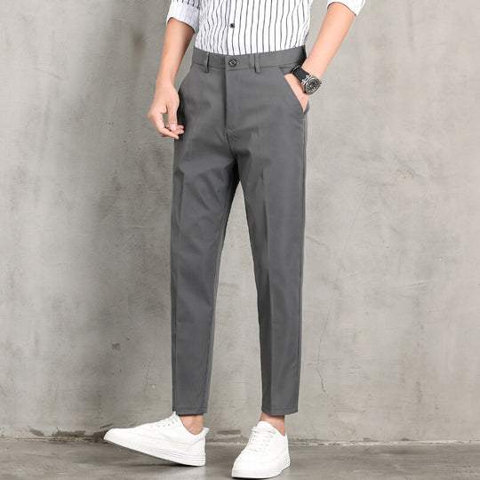 Herren moderneChinohose mit slim fit Schnitt und praktischen Seitentaschen R&B