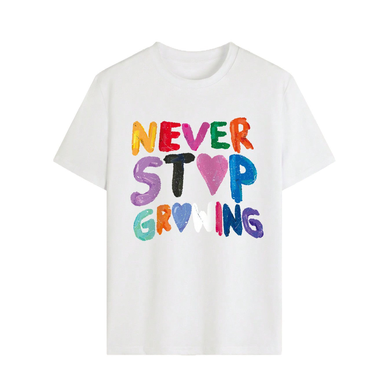 Damen T-Shirt mit kreativem motivierendem Schriftzug R&B