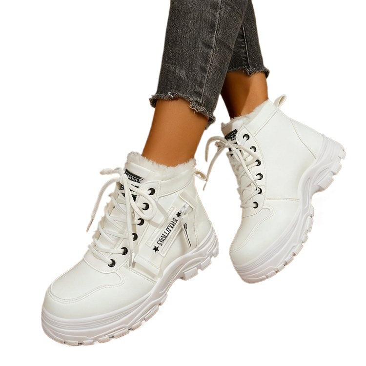 Damen Sportliche Winterstiefel mit kuscheligem Innenfutter R&B