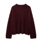 Damen Weicher, flauschiger Pullover R&B