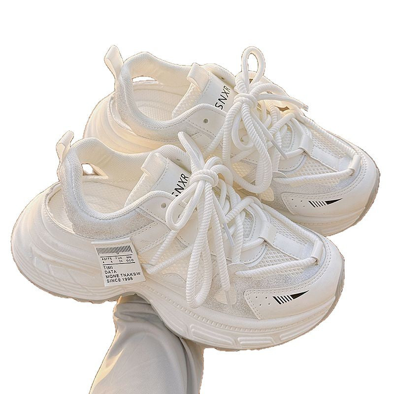 Damen Sportliche Sneakers mit atmungsaktivem Mesh-Obermaterial und rutschfester Sohle R&B
