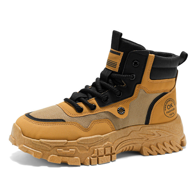 Damen Hohe Sneakers mit robustem Sohlenprofil und modernem Design
