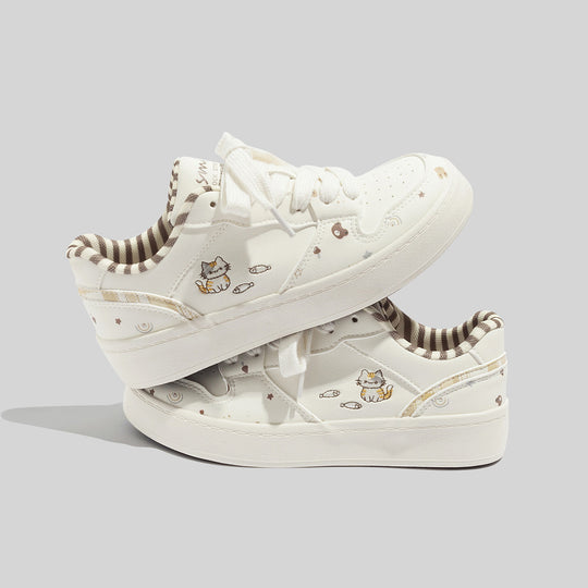 Damen Sneakers mit tierischem Motiv und atmungsaktiver Oberfläche R&B