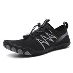 Damen Barfuß-Sportschuhe mit rutschfester Sohle und elastischem Schnellschnürsystem R&B