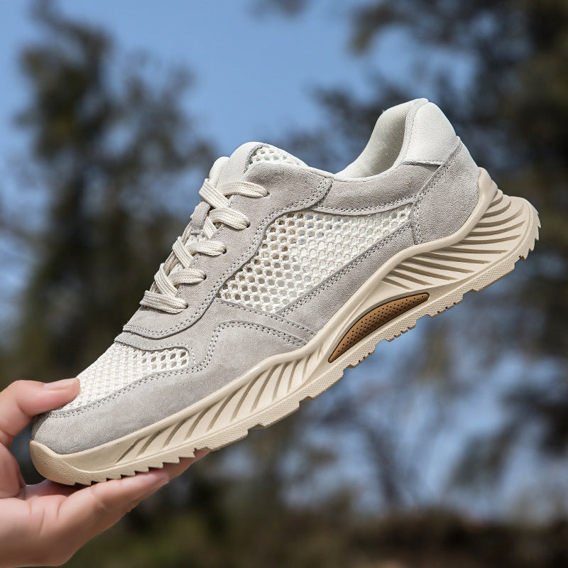 Herren Atmungsaktive Sport-Sneaker mit flexibler Gummisohle und robustem Obermaterial R&B