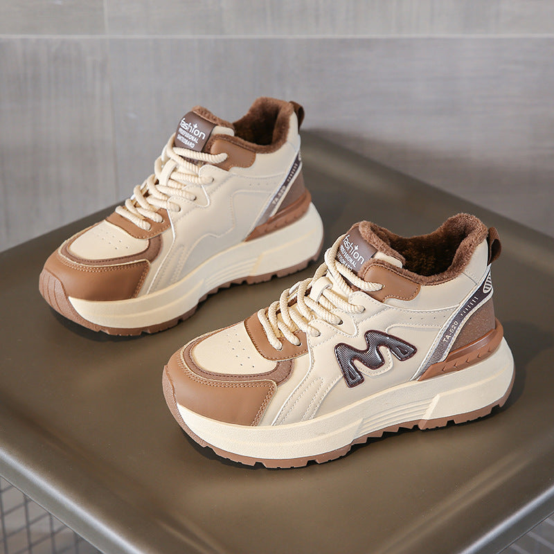 Damen Winterliche Sneaker mit kuscheligem Innenfutter und rutschfester Sohle R&B