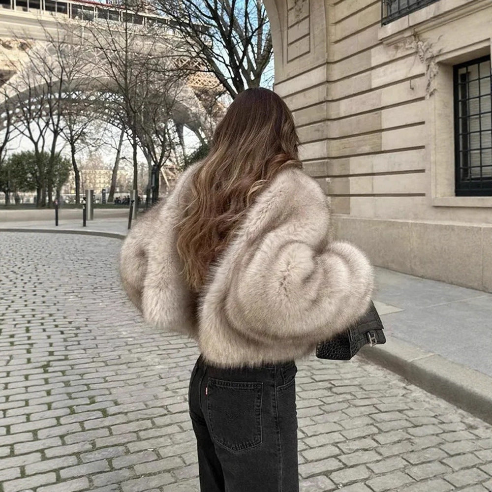 Damen elegante und bequeme Winterjacke R&B