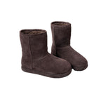 Damen Kuschelboots mit weichem Innenfutter und trendiger Leopardenmusterung R&B