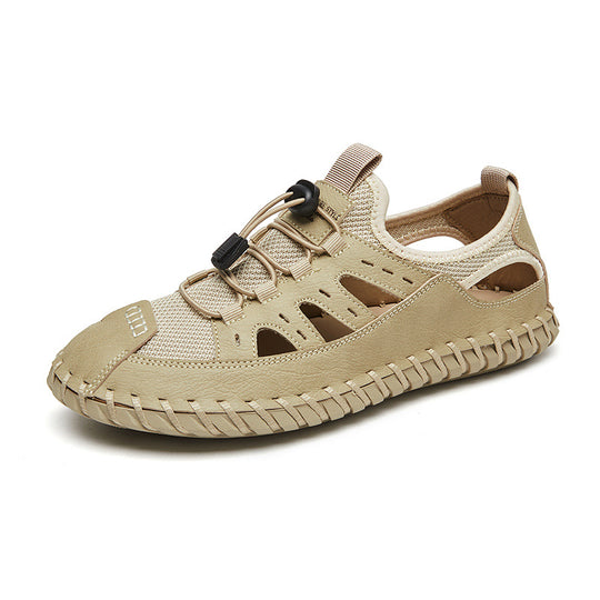 Herren Atmungsaktive Outdoor-Schnellschnürsandalen R&B