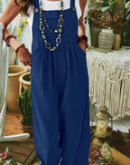 Damen Lässiger Jumpsuit mit praktischen Taschen und stilvollem Schnitt R&B