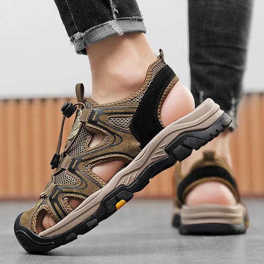 Damen Multifunktionale Outdoor-Sandalen mit verstellbarem Schnellschnürsystem R&B