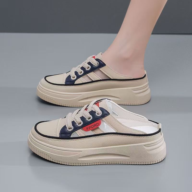 Damen Komfortable Slip-On Sneakers mit trendigem Plateau R&B