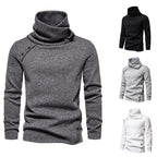 Herren modischer Rollkragenpullover mit einzigartigem Design