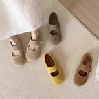 Damen Bequeme Clogs mit Klettverschluss und ergonomischer Sohle R&B