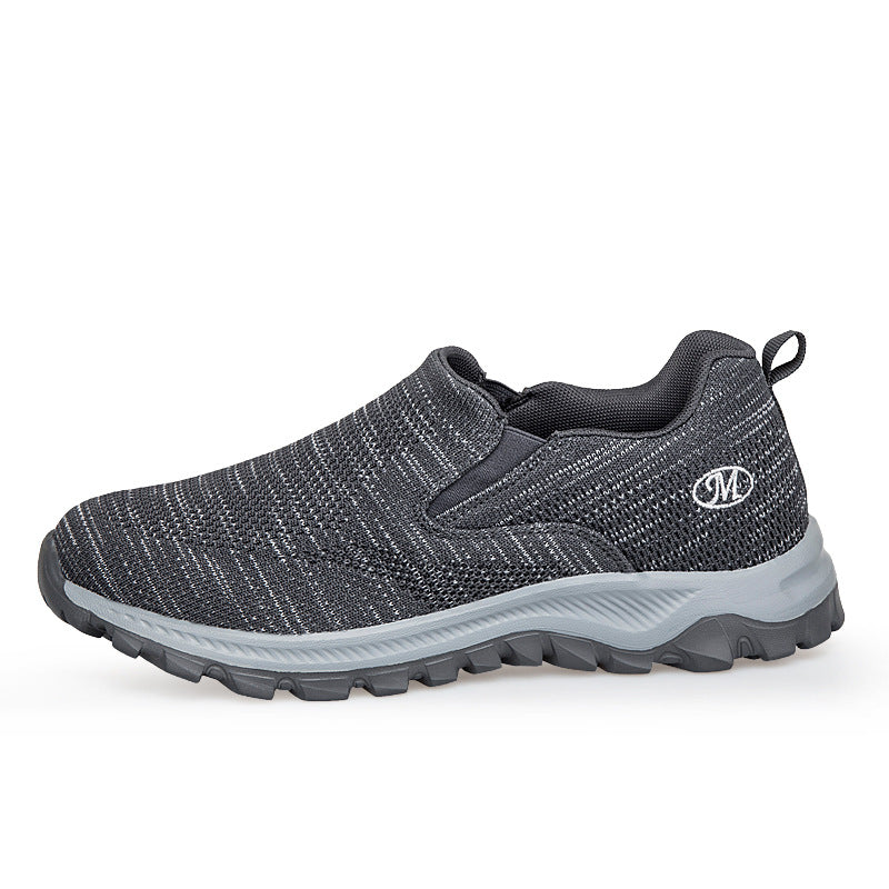 Damen Slip-On Sport-Sneaker mit atmungsaktivem Mesh-Obermaterial R&B