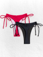 Damen Bikinis mit verstellbaren Seitenbändern R&B