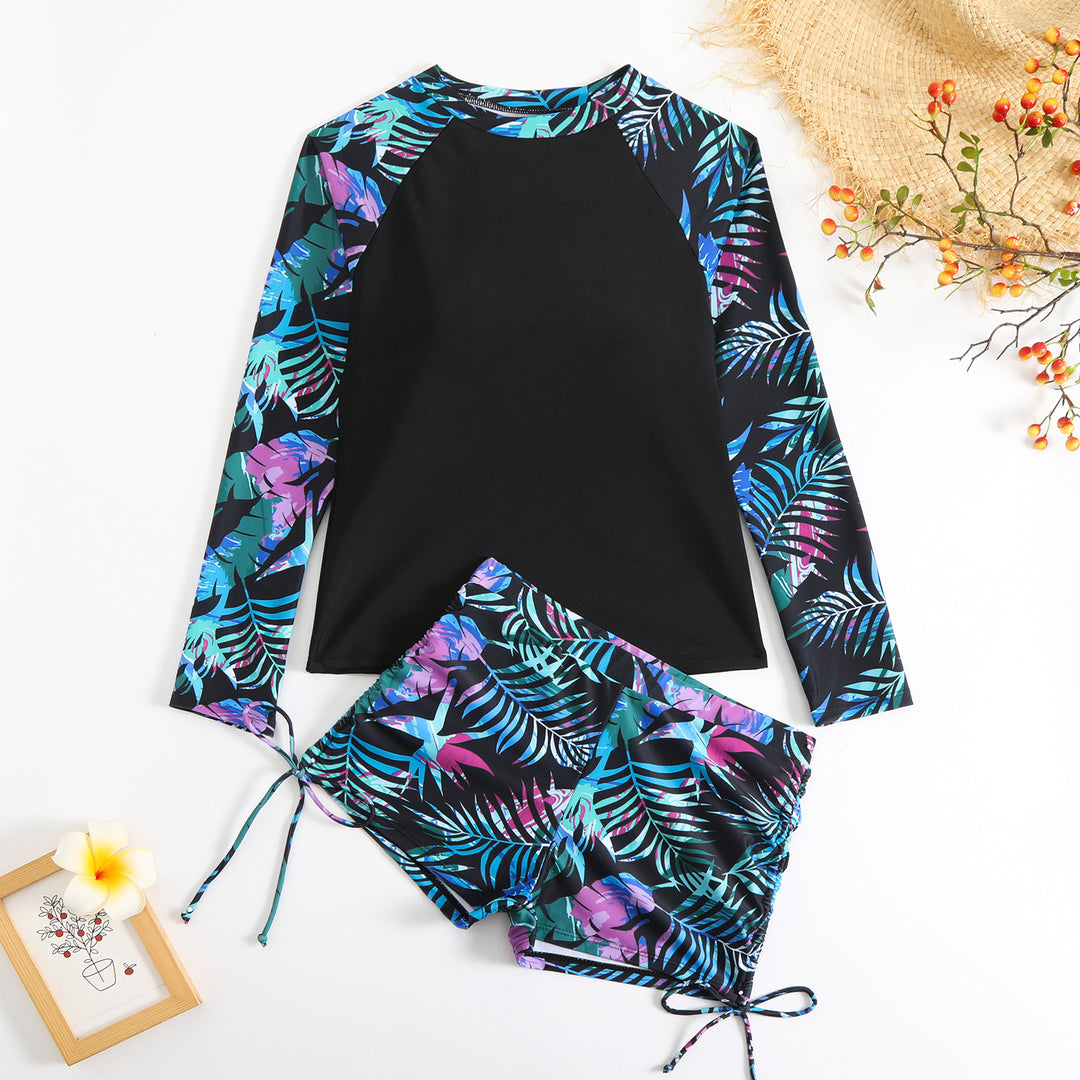 Damen UV-Schutz Rashguard mit Shorts R&B