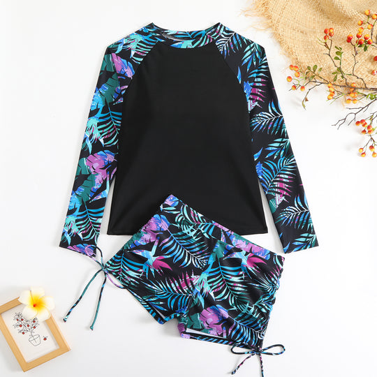 Damen UV-Schutz Rashguard mit Shorts R&B