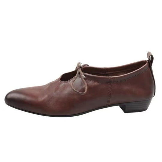 Damen elegante Ballerina-Schuhe mit modischem Schleifenakzent R&B