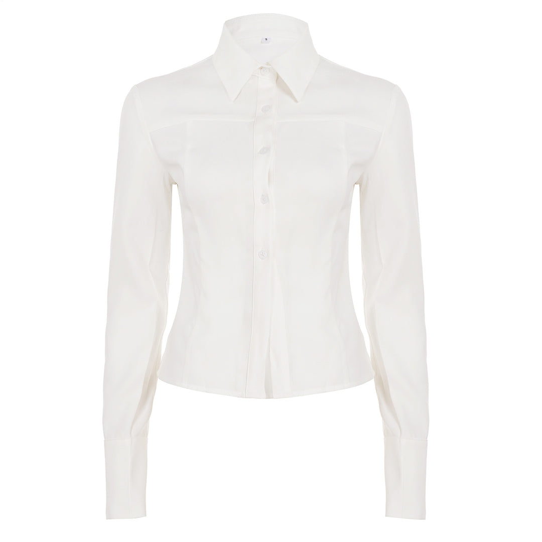 Damen Shirtjacke im urbanen Stil mit modischen Reißverschluss und praktischen Taschen R&B
