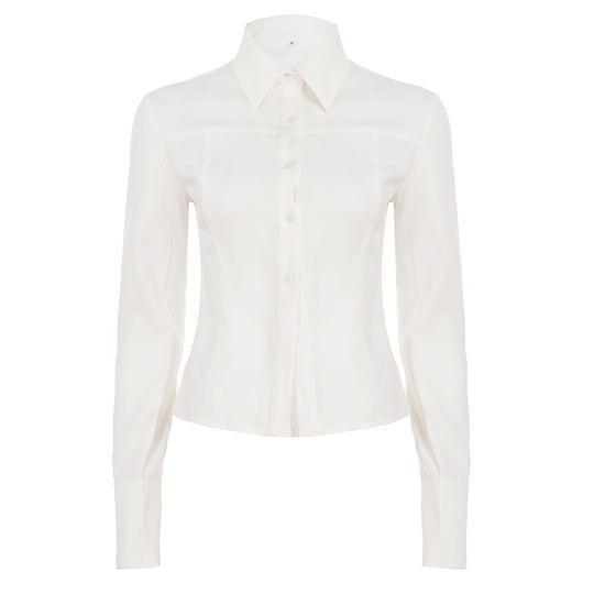Damen Shirtjacke im urbanen Stil mit modischen Reißverschluss und praktischen Taschen R&B