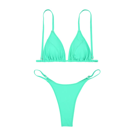 Damen Triangel-Bikini mit verstellbaren Trägern R&B