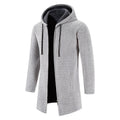 Herren modische Premium-Fleecejacke mit Kapuze und seitlichen Taschen R&B