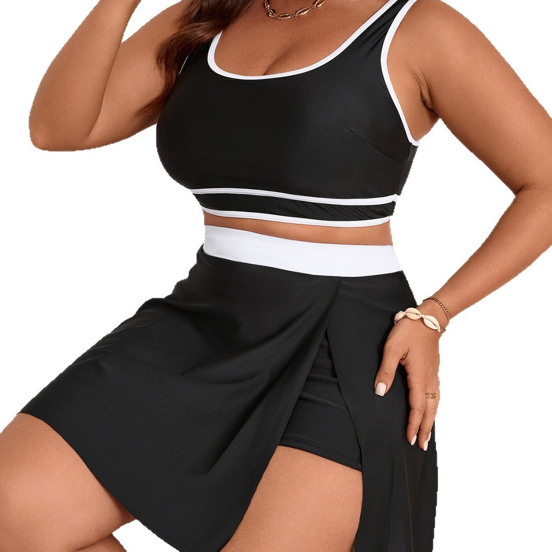 Damen Sportliches Badeset mit Rock R&B
