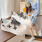 Damen Sportliche Sneakers mit atmungsaktivem Obermaterial und trendigem Design R&B