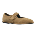 Damen Ballerinas mit verstellbarem Riemen und weichem Wildleder R&B