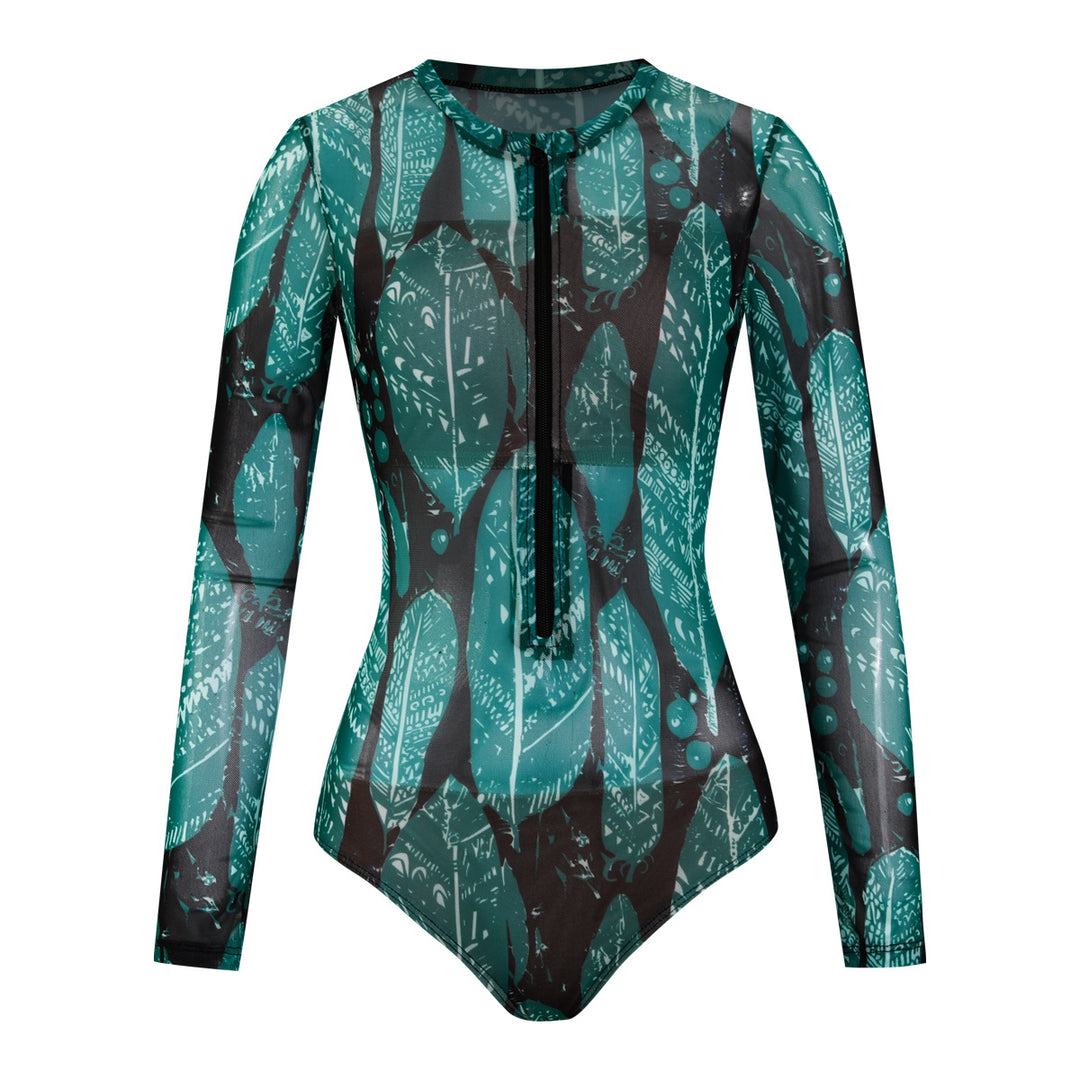 Damen weite Strandhose mit Schlangenmuster R&B